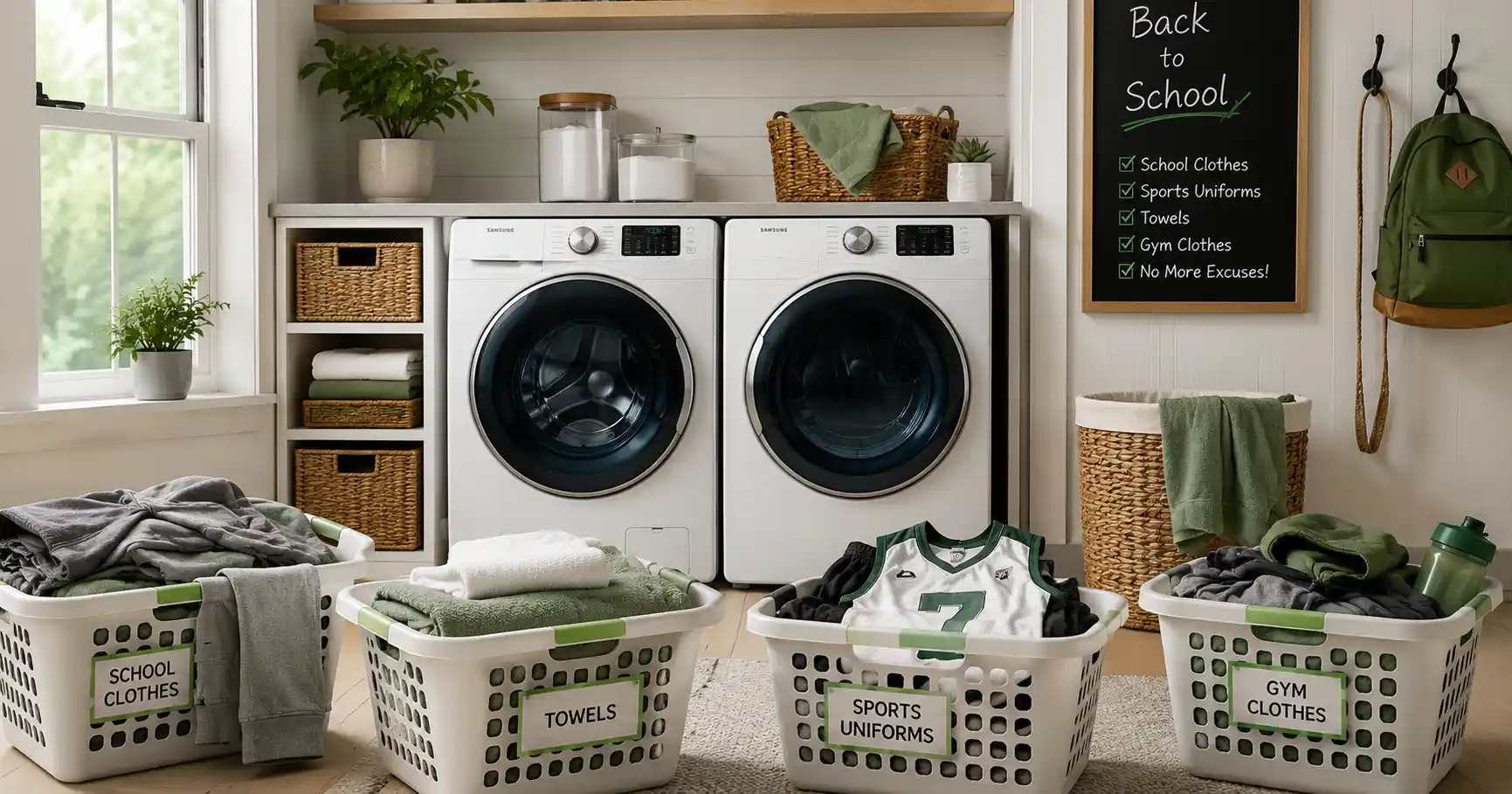 Back-to-School Laundry Problems: Washer and Dryer Issues to Fix Before the Routine Gets Busy