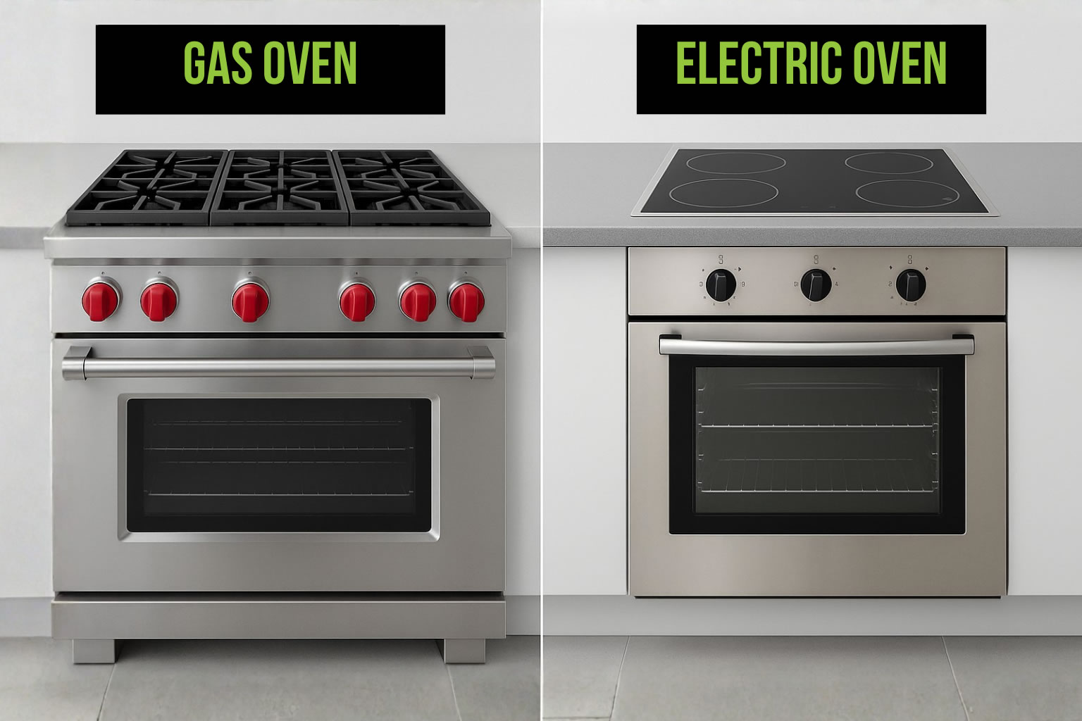 Gas vs. Electric Oven Repairs: What’s the Difference?