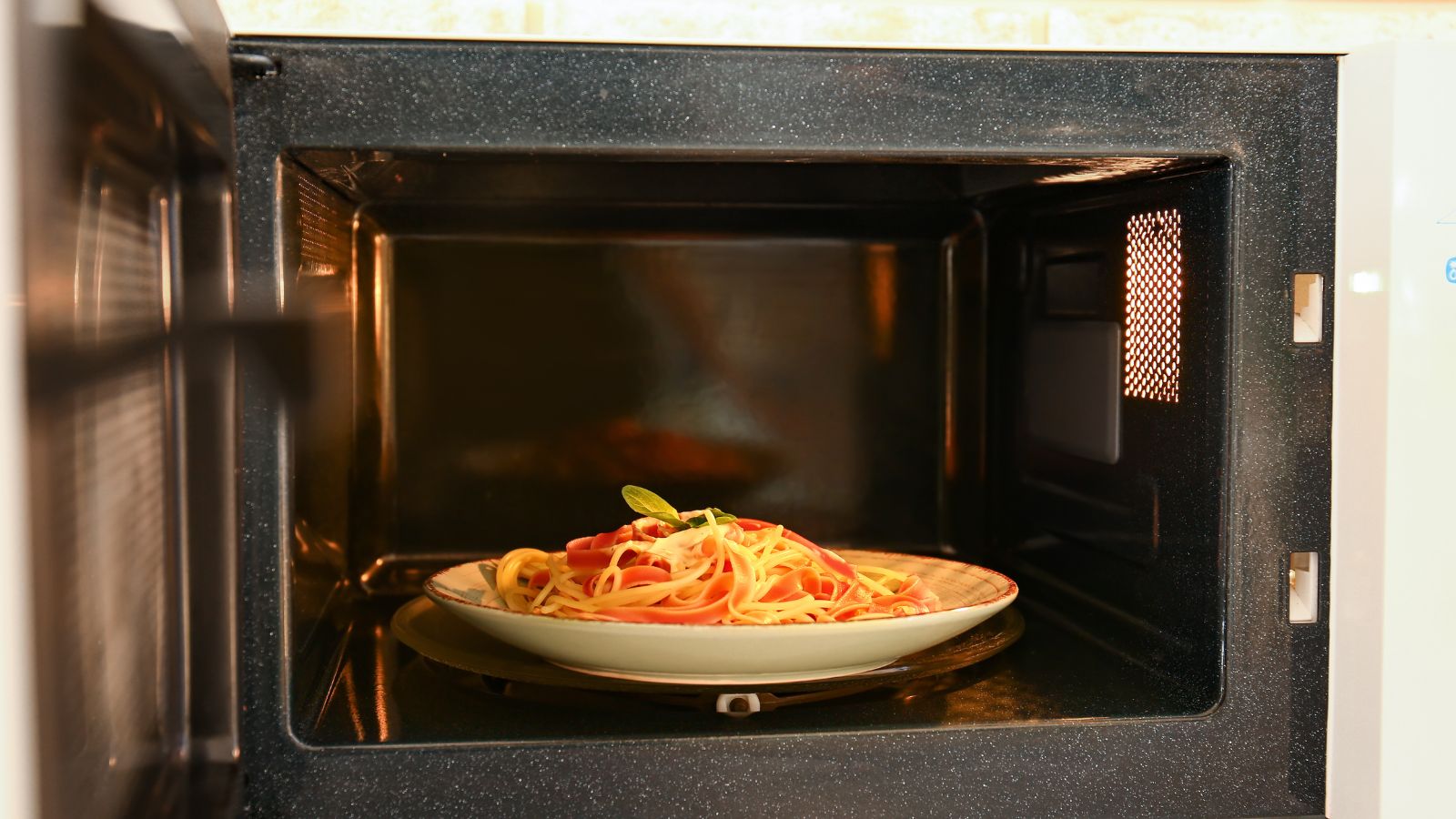 Microwave maintenance.